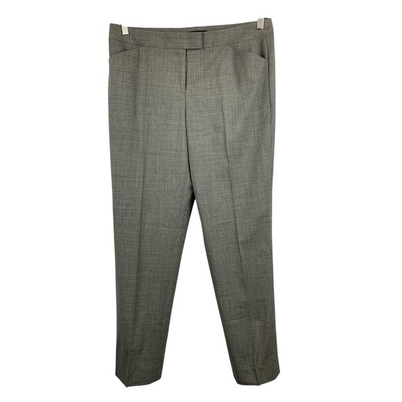 Lafayette 148 New York Womens Wool-Blend Pants Size 10 Gray - Picture 1 of 4